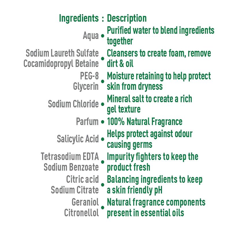 Dettol Parents Approved Shower Gel Rose 950ml